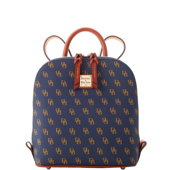 Dooney & Bourke Gretta Novelty Leisure Shopper & Slim Wristlet & Wallet In Navy - Foto 3